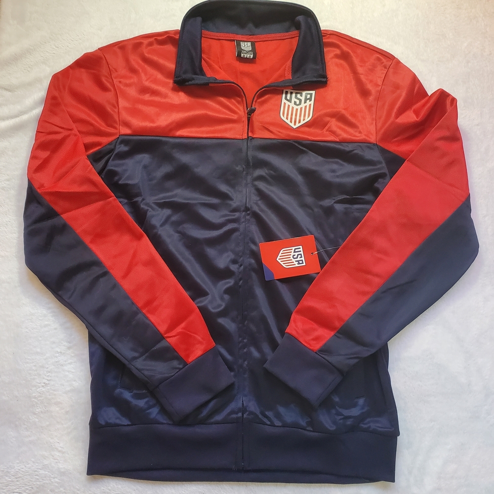 Men's Team USA Soccor Jacket Size Medium